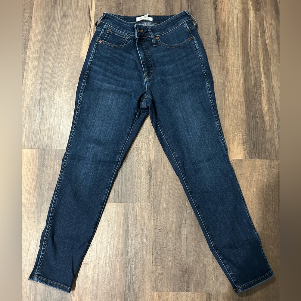 MADEWELL Petite Curvy High-Rise Skinny Jeans